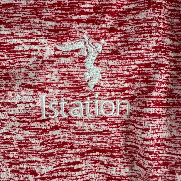 BADGER SPORT WOMEN'S 1/4 ZIP LIGHTWEIGHT PULLOVER IN HEATHERED RED COLOR SIZE XL - Picture 3 of 11